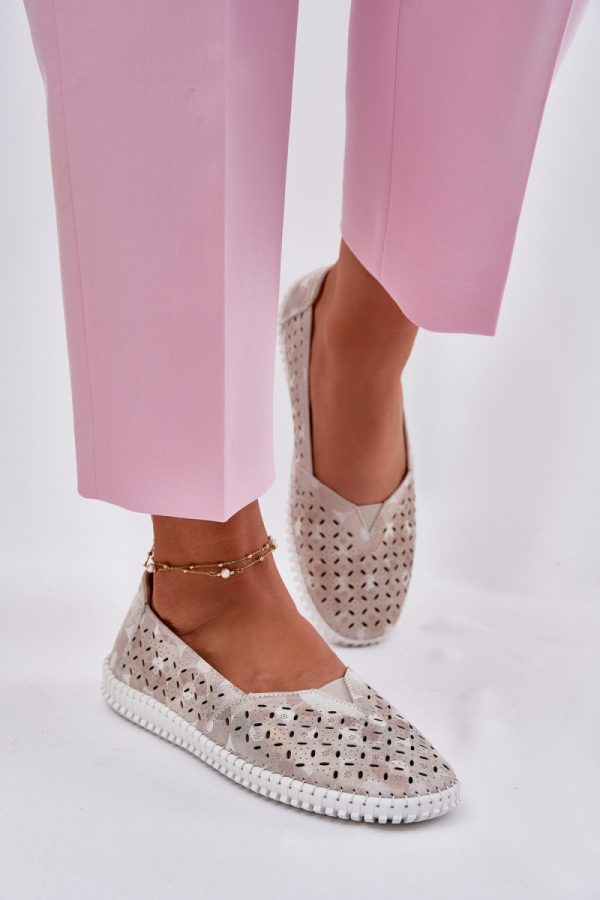 grey Half shoes model 215144 Step in style