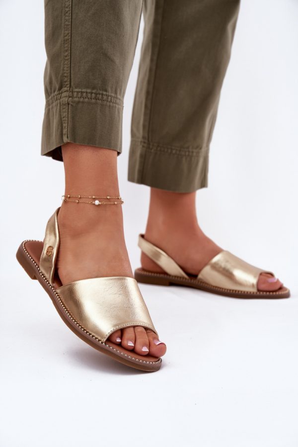 Yellow Sandals in Sandals & Flip-Flops For Women with Fabric, Footbed and Heel Height