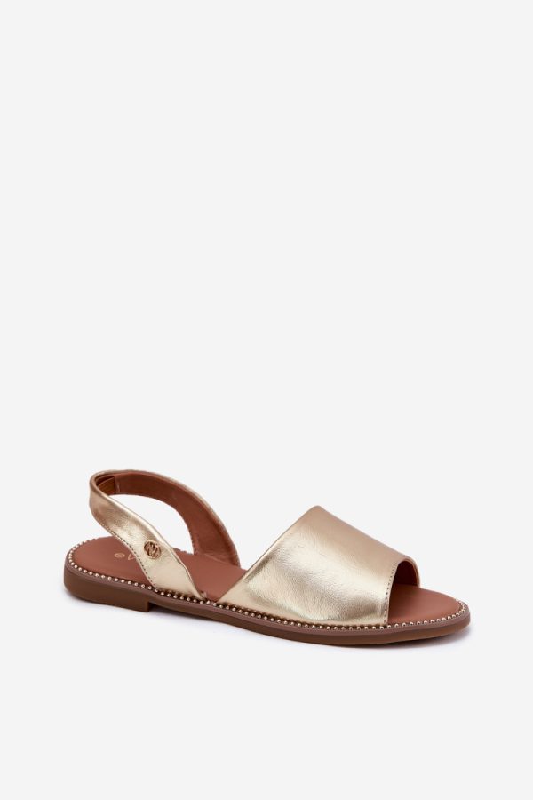 Yellow Sandals in Sandals & Flip-Flops For Women with Fabric, Footbed and Heel Height
