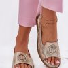 yellow Sandals model 215153 Step in style