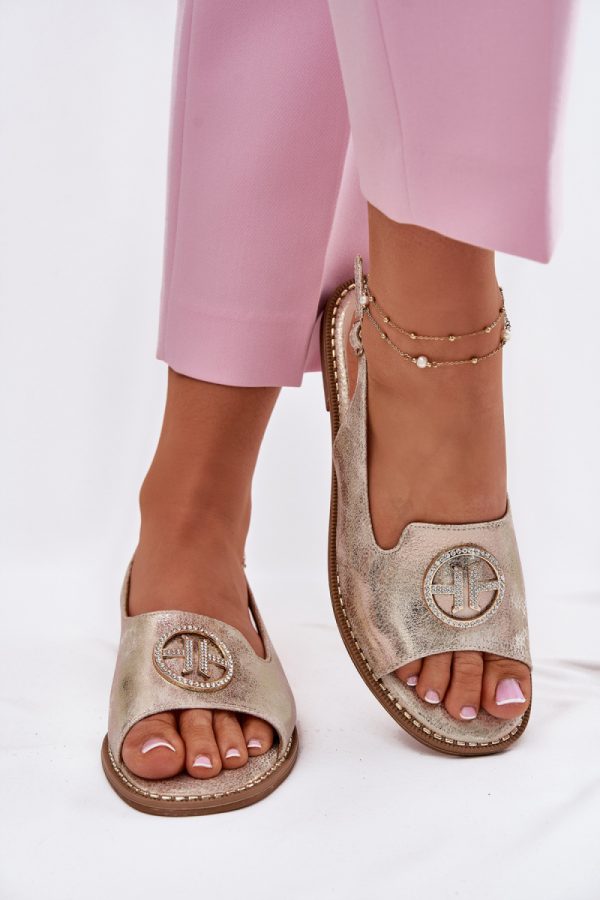 yellow Sandals model 215153 Step in style