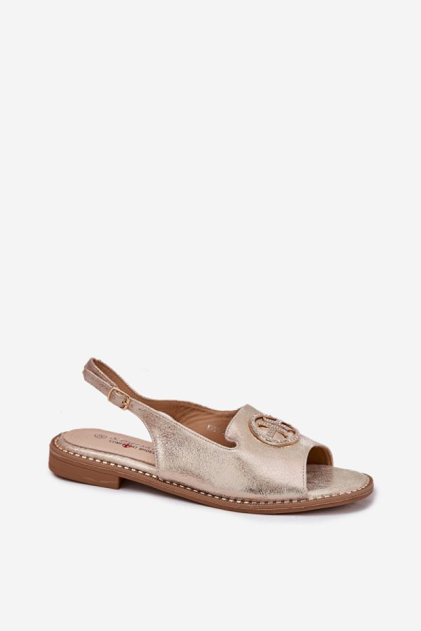 yellow Sandals model 215153 Step in style