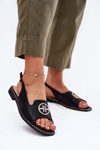 black Sandals model 215154 Step in style