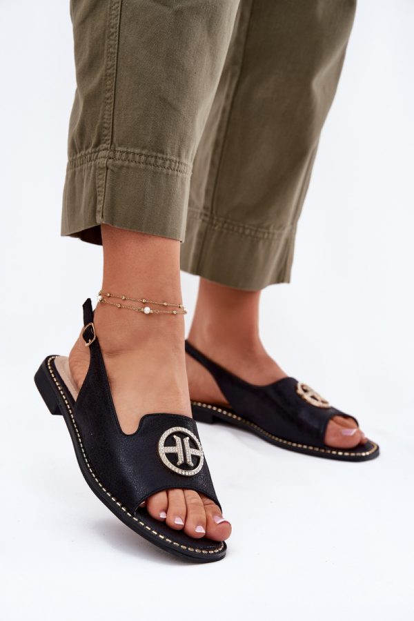 black Sandals model 215154 Step in style