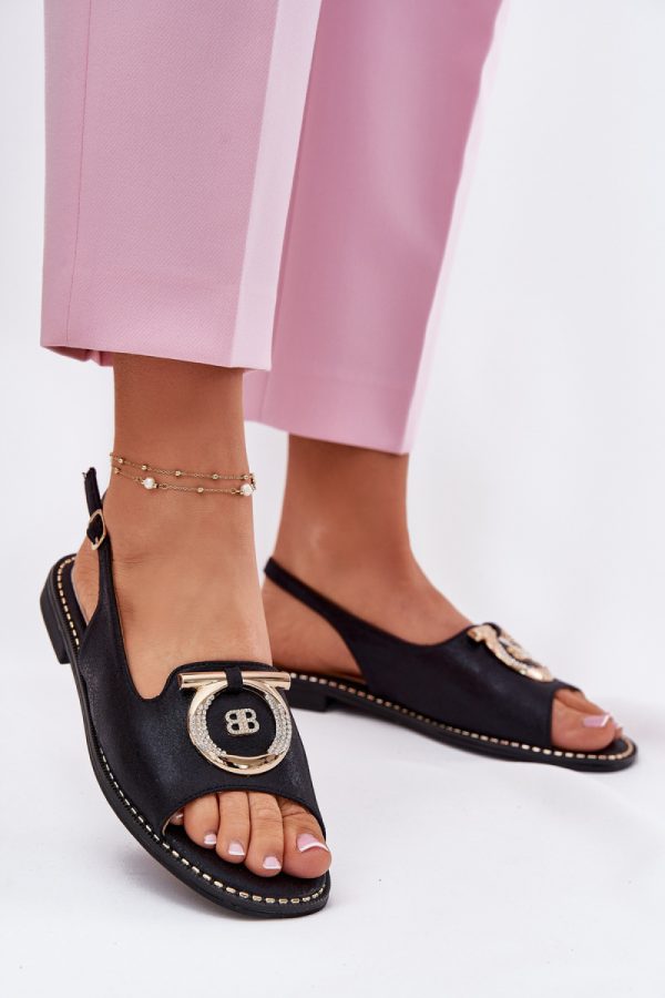 black Sandals model 215157 Step in style