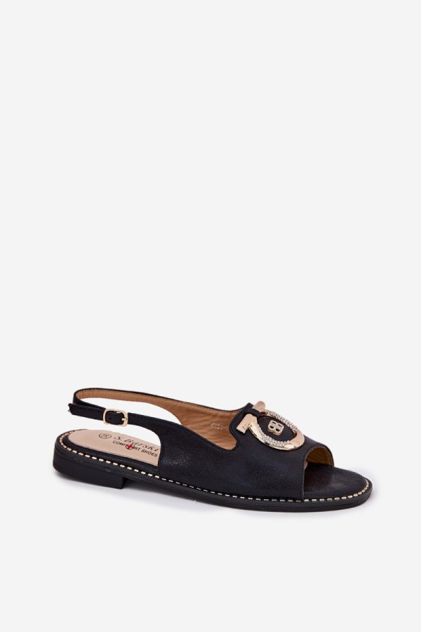black Sandals model 215157 Step in style