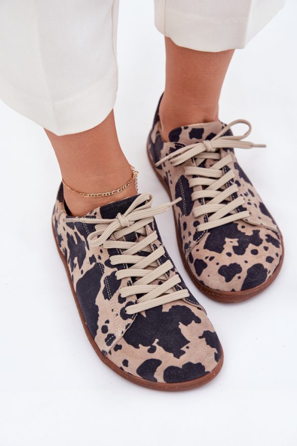 brown Sneakers model 215169 Step in style