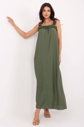 1084763 green Daydress model 215172 Italy Moda