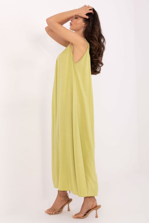 Green Daydress in Day Dresses with Viscose