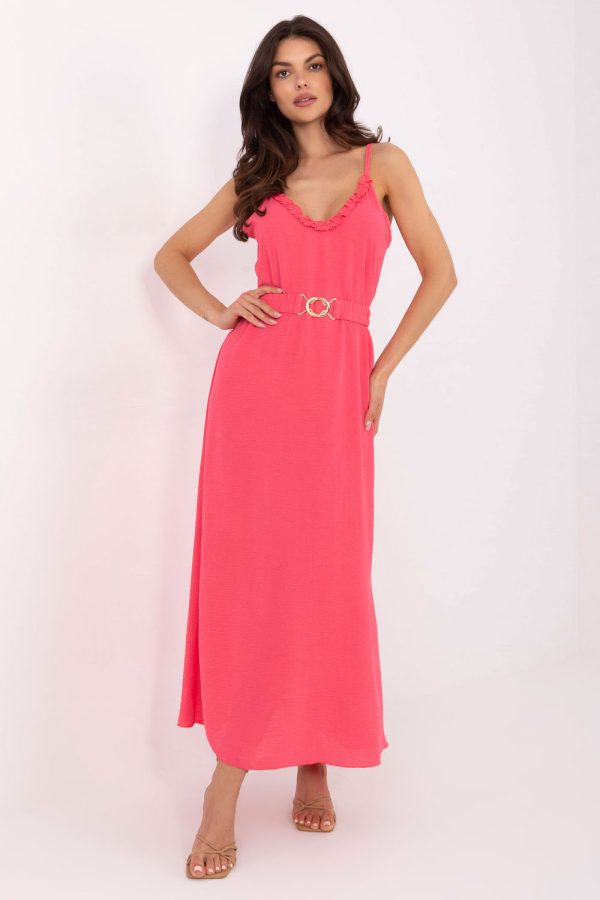 Pink Daydress in Day Dresses with Polyester