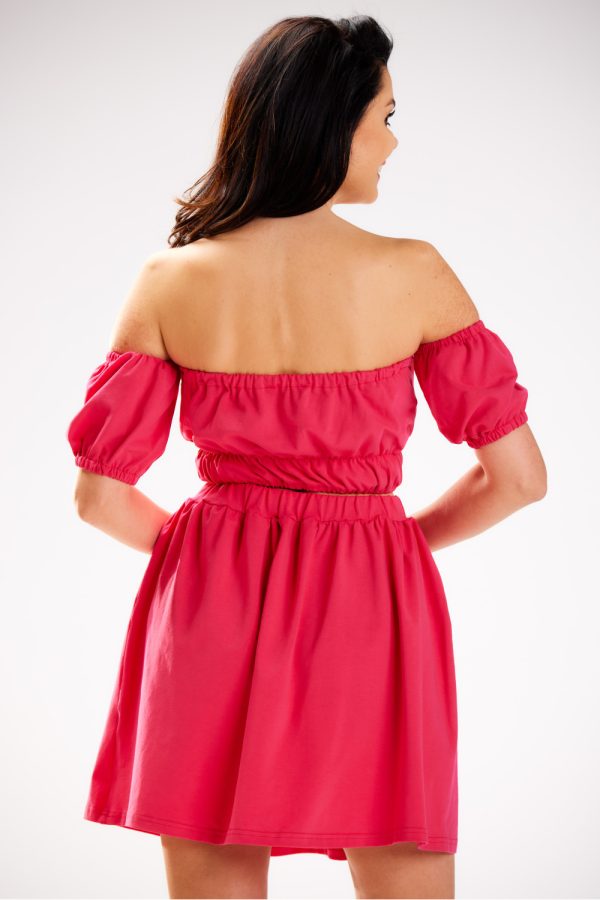 Pink Blouse in Women`s Blouses, Tunics with Cotton and Lycra