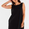 Black Daydress in Day Dresses with Cotton and Lycra