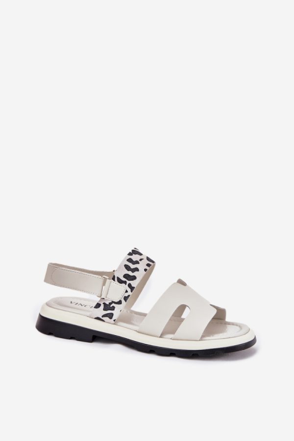 beige Sandals model 215337 Step in style