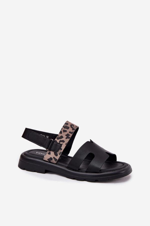 black Sandals model 215338 Step in style