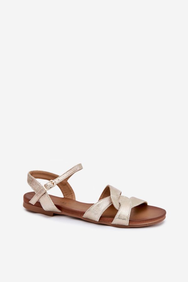 yellow Sandals model 215350 Step in style