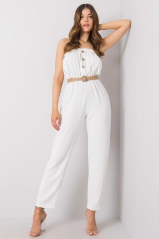 Beige Suit in Playsuits For Women with Cotton and Polyester