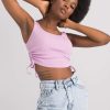 Violet Top in Undershirts / Tops with Cotton and Spandex