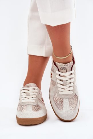 beige Sport Shoes model 215472 Step in style