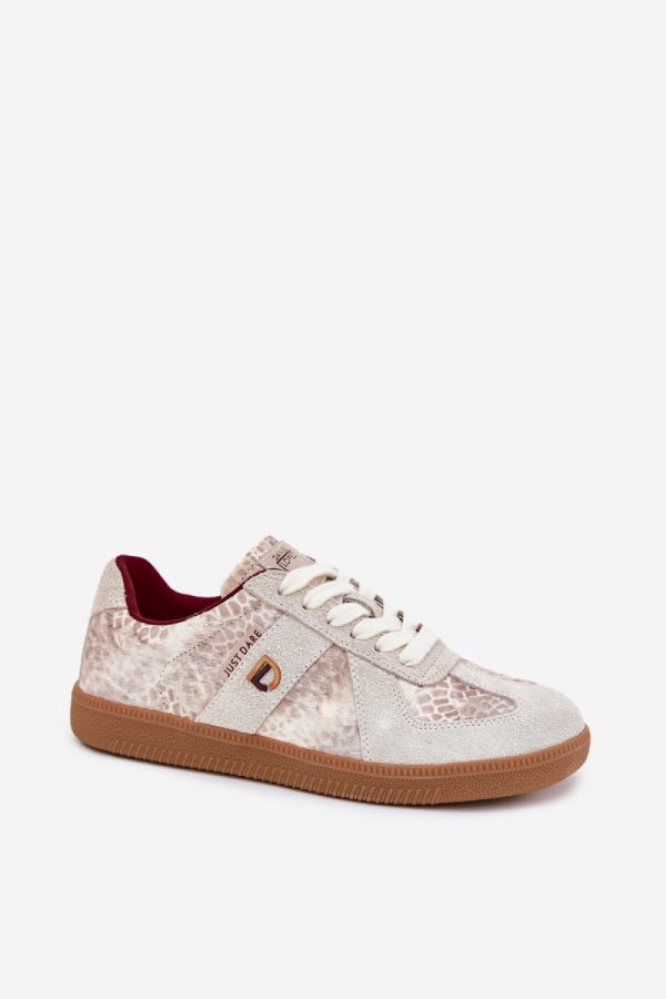beige Sport Shoes model 215472 Step in style