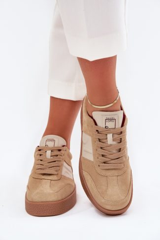 beige Sport Shoes model 215483 Step in style