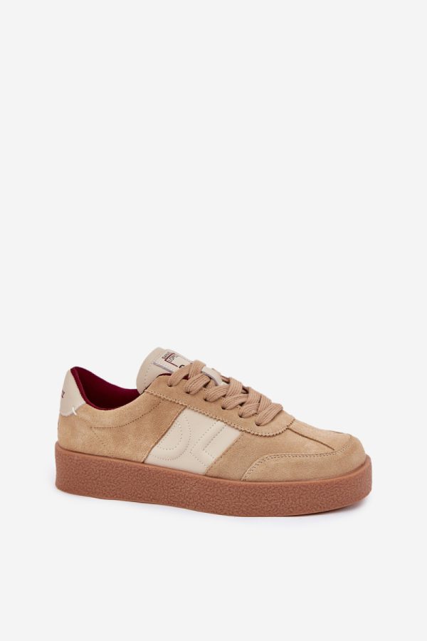 beige Sport Shoes model 215483 Step in style