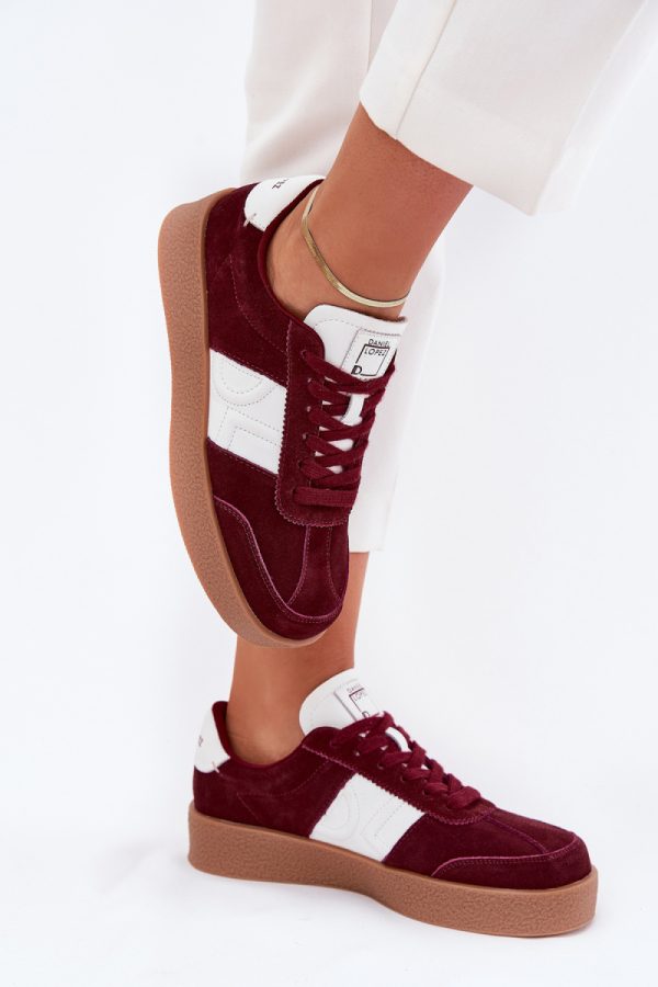 red Sport Shoes model 215485 Step in style
