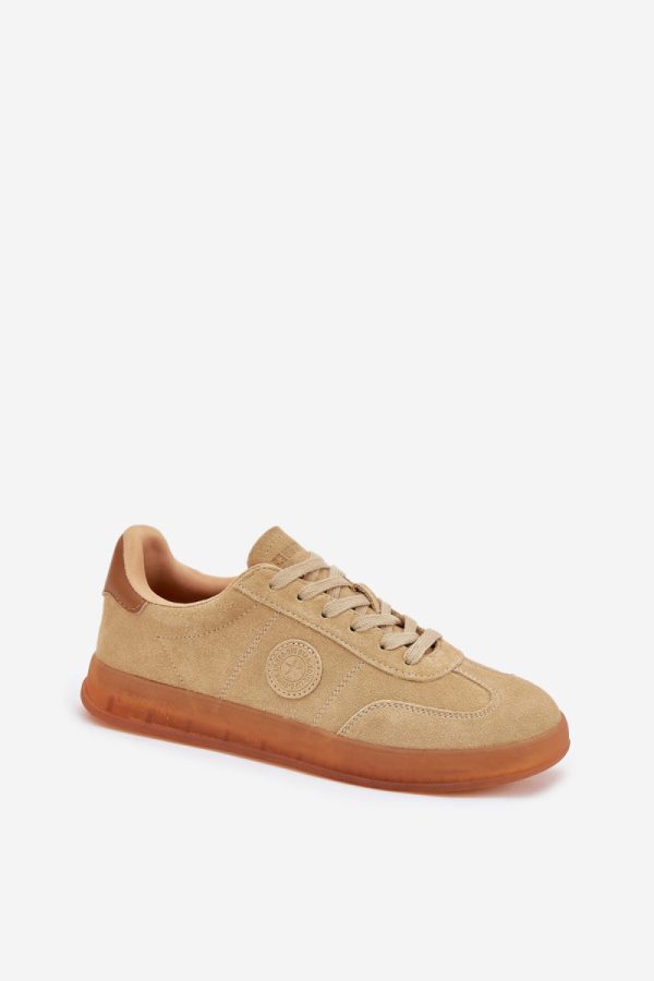 beige Sport Shoes model 215487 Step in style