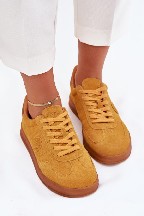 yellow Sport Shoes model 215489 Step in style