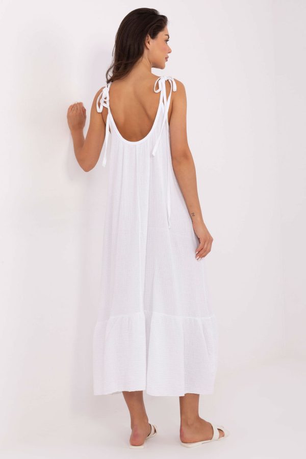White Daydress in Day Dresses with Cotton