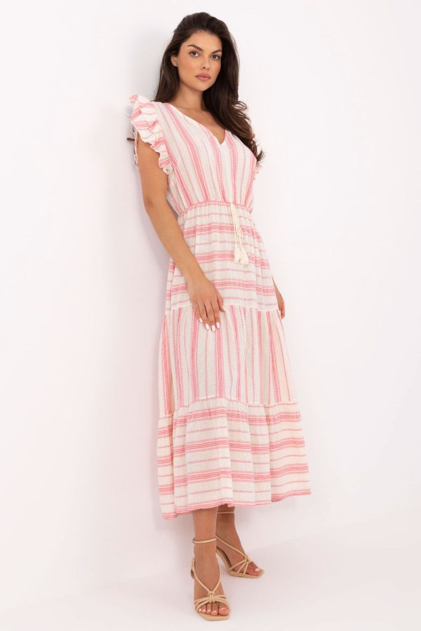 Pink Daydress in Day Dresses with Cotton, Inne and Polyester