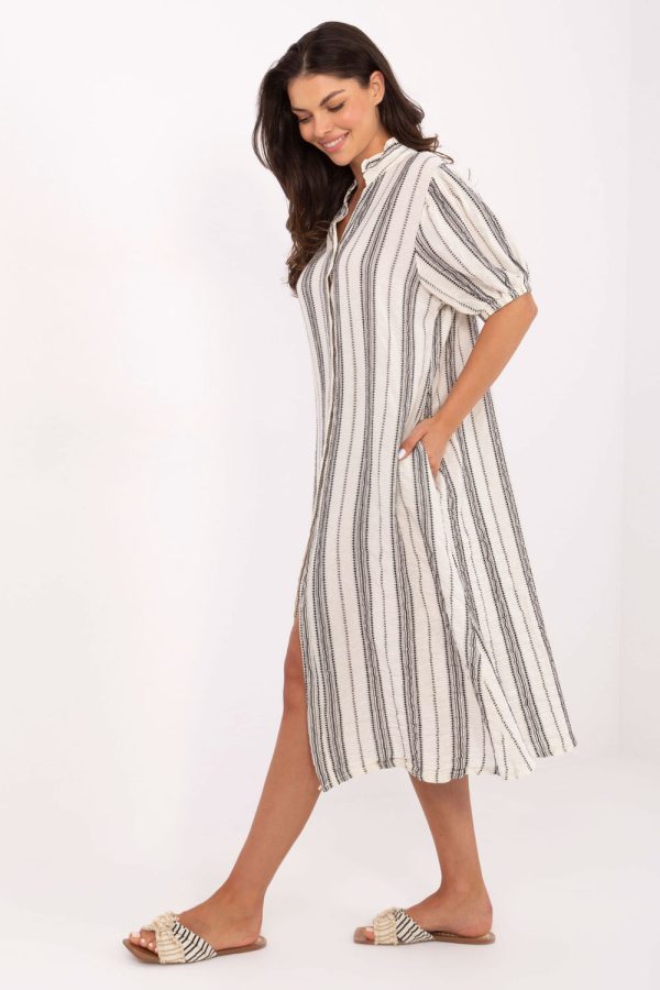 Black Daydress in Day Dresses with Cotton, Inne and Polyester