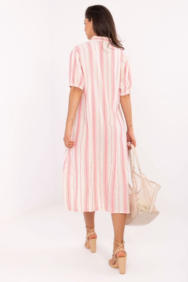 Pink Daydress in Day Dresses with Cotton, Inne and Polyester