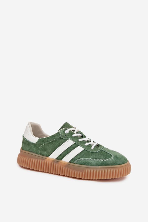 green Sport Shoes model 215673 Step in style