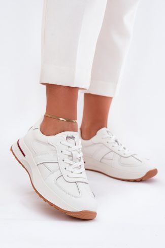 white Sport Shoes model 215674 Step in style
