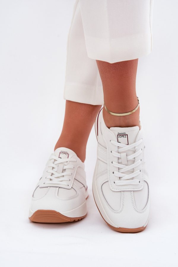 white Sport Shoes model 215674 Step in style