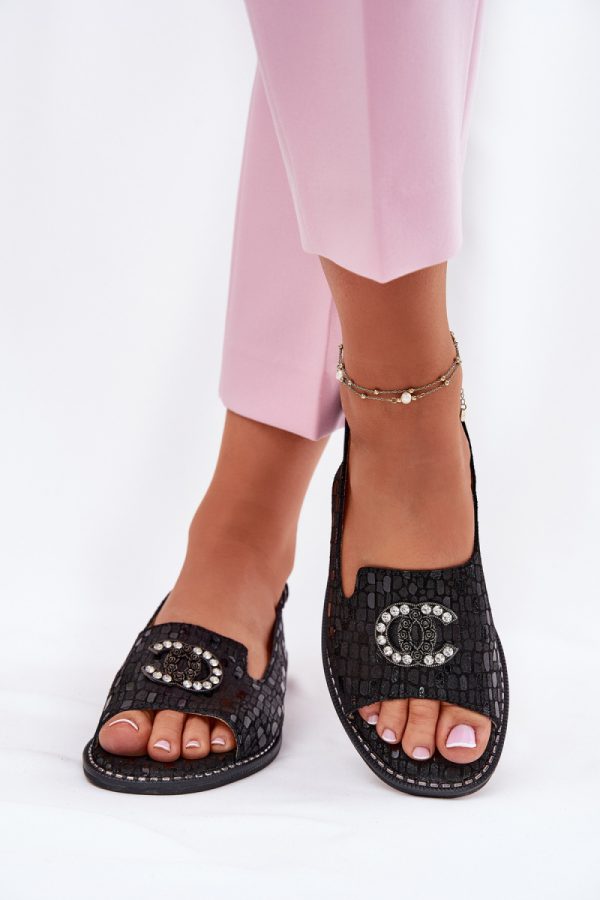 black Sandals model 215704 Step in style