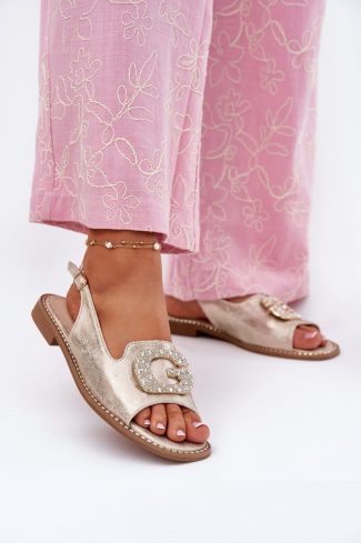 1086456 yellow Sandals model 215706 Step in style