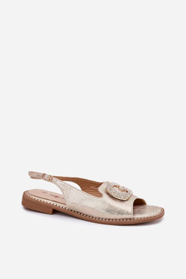 yellow Sandals model 215706 Step in style
