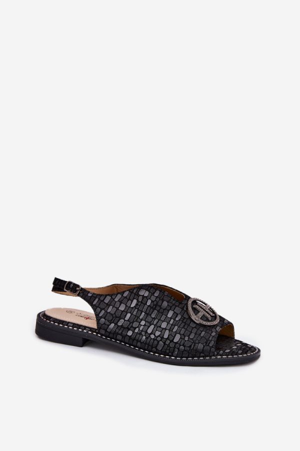 black Sandals model 215708 Step in style