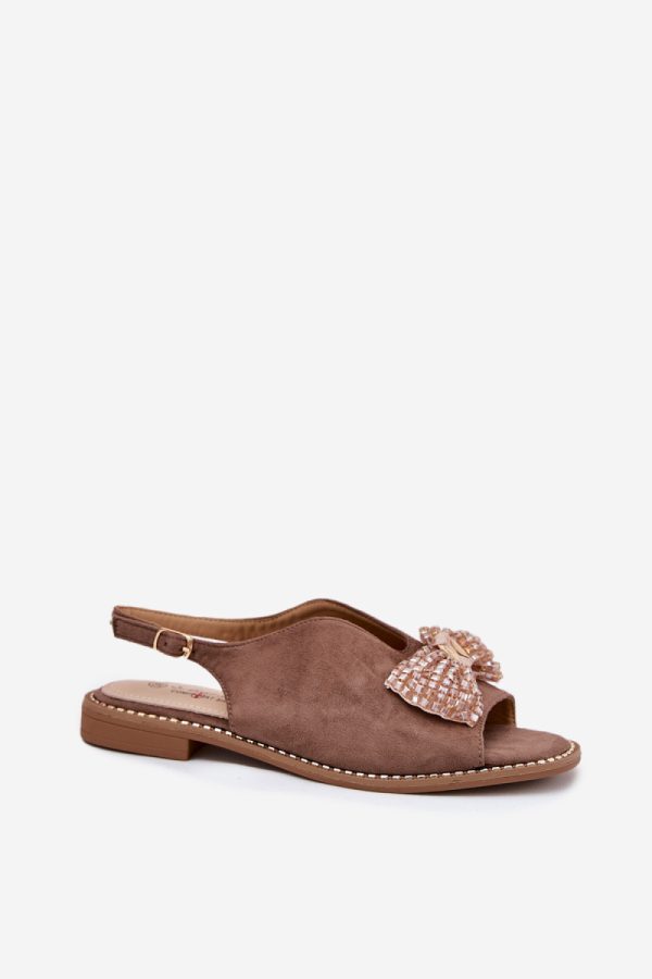 beige Sandals model 215709 Step in style