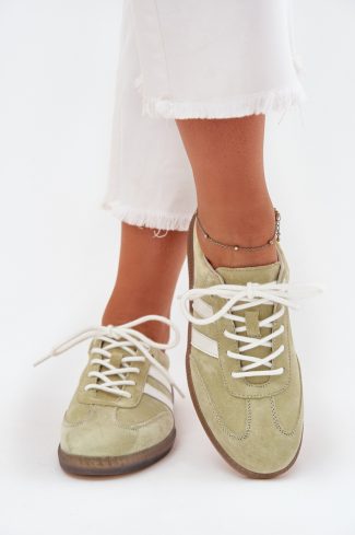 green Sport Shoes model 215774 Step in style