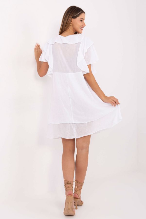 white Daydress model 215790 Italy Moda