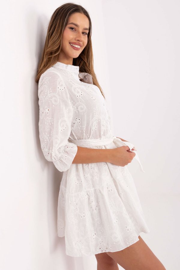 white Daydress model 215799 Lakerta