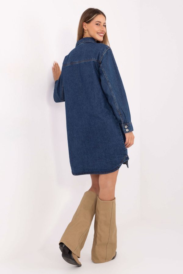 Blue Daydress in Day Dresses with Cotton