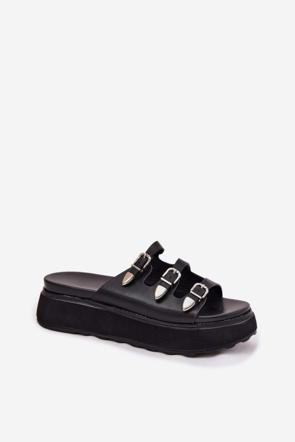 black Flip-flops model 215970 Step in style