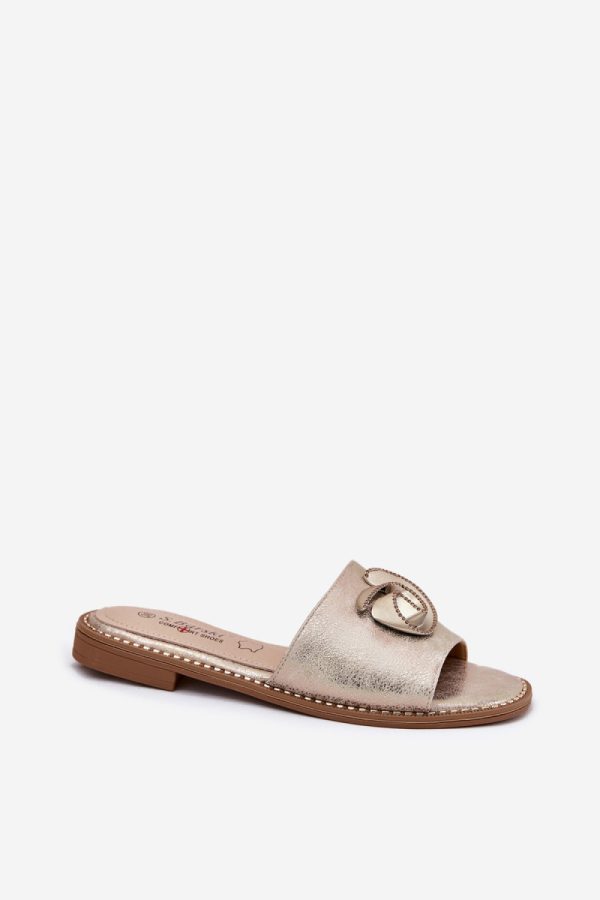 yellow Flip-flops model 215980 Step in style