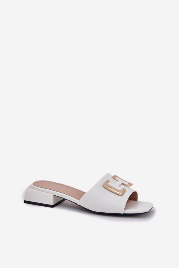 White Flip-flops in Sandals & Flip-Flops For Women with Fabric, Footbed and Heel Height