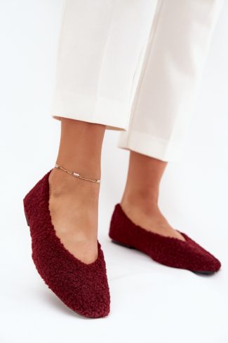 red Ballet flats model 216083 Step in style