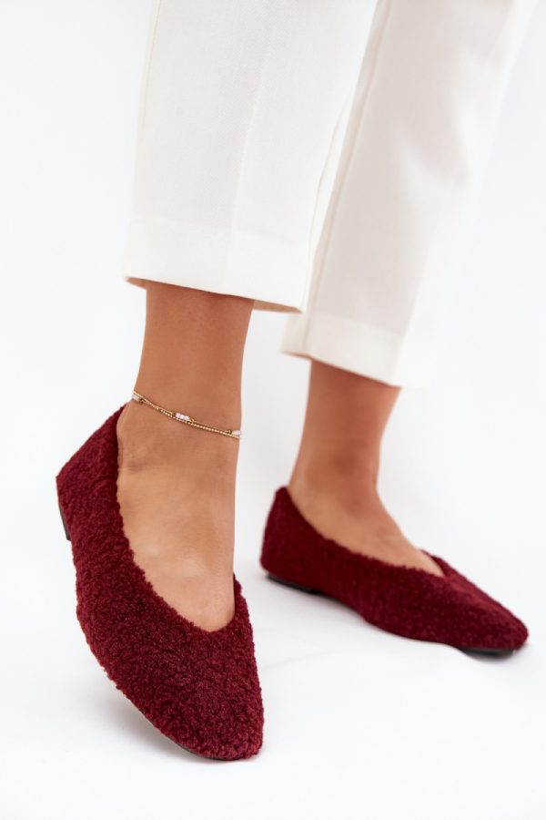 red Ballet flats model 216083 Step in style