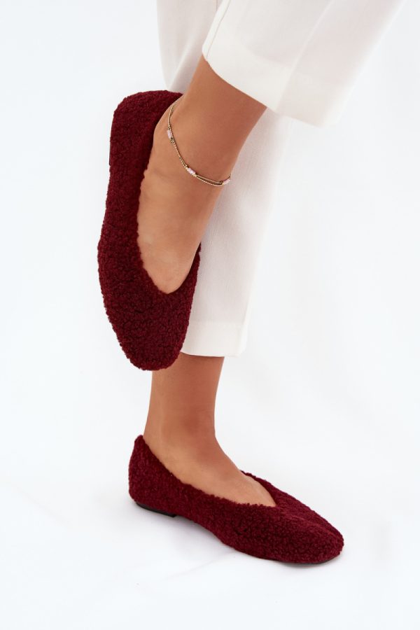 red Ballet flats model 216083 Step in style